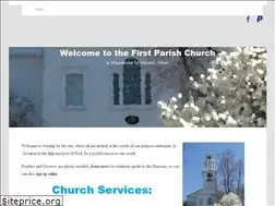 Sites similar to firstparishchurch.org