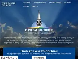 Sites similar to firstparishdover.org