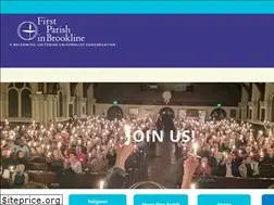 Sites similar to firstparishinbrookline.org