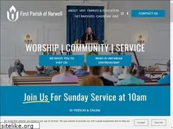 Sites similar to firstparishnorwell.org