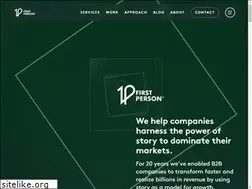 Sites similar to firstperson.is