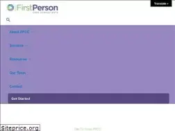 Sites similar to firstperson.org