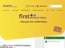 Sites similar to firstpersonalinjury.co.uk