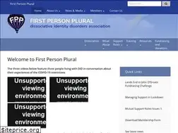 Sites similar to firstpersonplural.org.uk