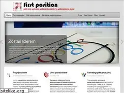 Sites similar to firstposition.pl