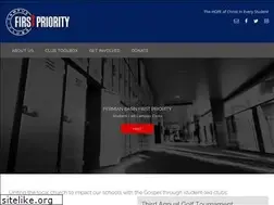 Sites similar to firstprioritypb.org