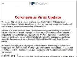 Sites similar to firstprioritytitle.com