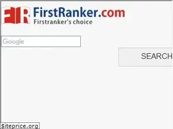 Sites similar to firstranker.com