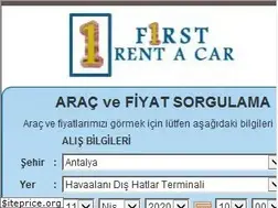 Sites similar to firstrentacar.info