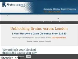 Sites similar to firstresponsedrainage.co.uk