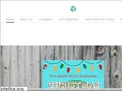 Sites similar to firstrobertsdale.com