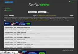 Sites similar to firstrows.net