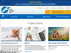 Sites similar to firstsavingsbanks.bank