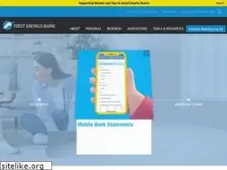 Sites similar to firstsavingsbanks.com