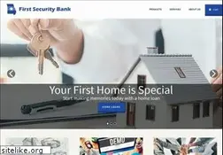 Sites similar to firstsecuritybankmo.com