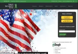 Sites similar to firstsecuritybk.com