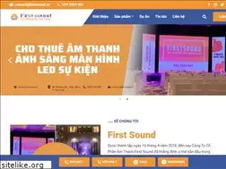Sites similar to firstsound.vn