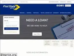 Sites similar to firststatebnk.bank