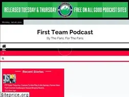 Sites similar to firstteampod.com