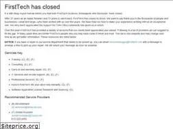 Sites similar to firsttech.com