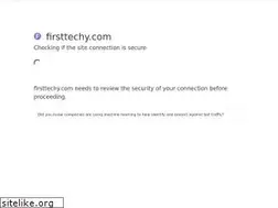 Sites similar to firsttechy.com