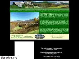 Sites similar to firstteemountaingolf.com