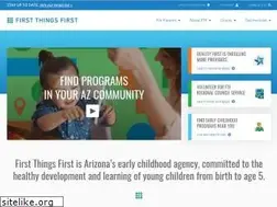 Sites similar to firstthingsfirst.org