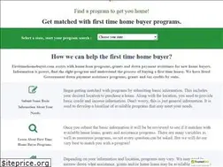 Sites similar to firsttimehomebuyer.com
