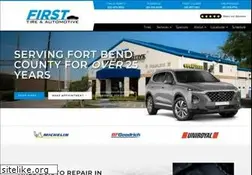 Sites similar to firsttireandauto.com