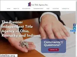 Sites similar to firsttitle.com