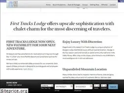 Sites similar to firsttrackslodge.com