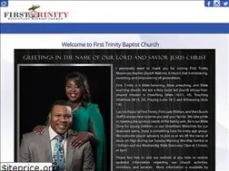 Sites similar to firsttrinitychurch.org