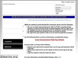 Sites similar to firsttrustsavings.com