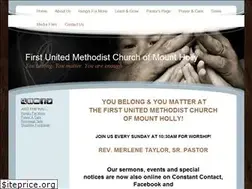 Sites similar to firstumcmounthollynj.org