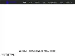 Sites similar to firstuniversitysda.org