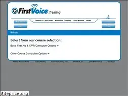 Sites similar to firstvoicetraining.com