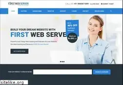 Sites similar to firstwebserver.net
