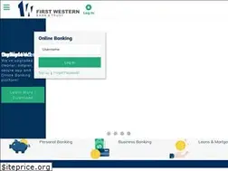 Sites similar to firstwestern.bank