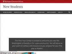 Sites similar to firstyear.wustl.edu