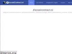 Sites similar to fiscaalcontract.nl