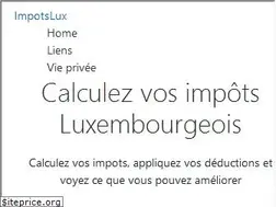 Sites similar to fiscalite.lu