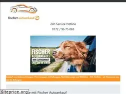 Sites similar to fischer-autoankauf.de