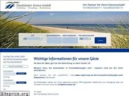 Sites similar to fischland.de