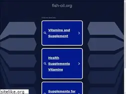Sites similar to fish-oil.org