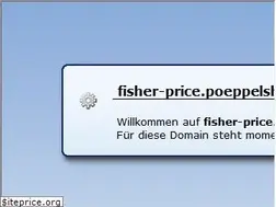 Sites similar to fisher-price.poeppelshop.net