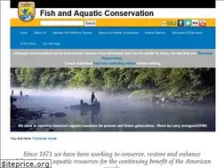 Sites similar to fisheries.fws.gov