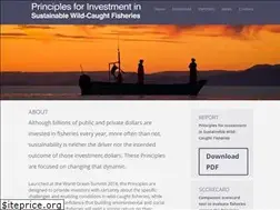 Sites similar to fisheriesprinciples.org