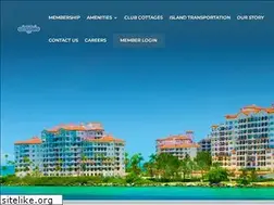 Sites similar to fisherislandclub.com