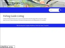 Sites similar to fishingguidelisting.com