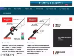 Sites similar to fishinghappens.com